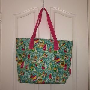 Lilly Pulitzer Insulated Cooler Bag-Gotta Regatta